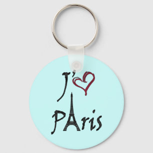 j'aime Paris Schlüsselanhänger
