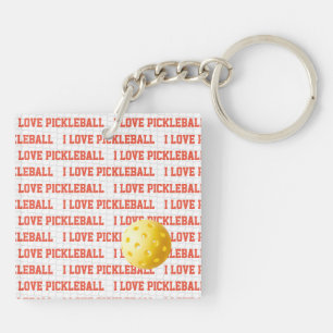 J'AIME PICKLEBALL Texte Sports Jeu Ball Net Fun