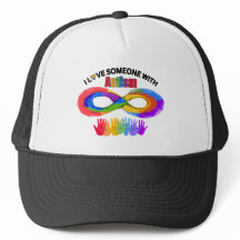 J'AIME QUELQU'UN AVEC CASQUETTE AUTISME