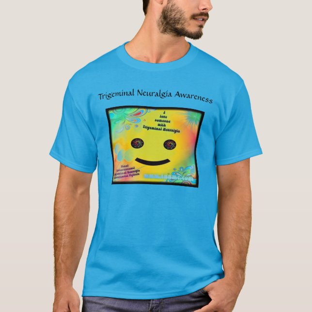 J'aime quelqu'un avec le T-shirt de névralgie (Devant)