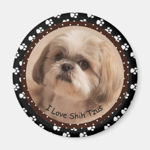 J'aime Shih Tzus Magnet
