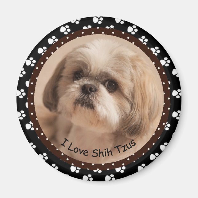 J'aime Shih Tzus Magnet (Devant)