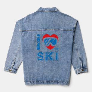 J'Aime Skier Hiver Sport Snowboard Skier Ski