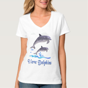 J'aime T-shirt Dolphins