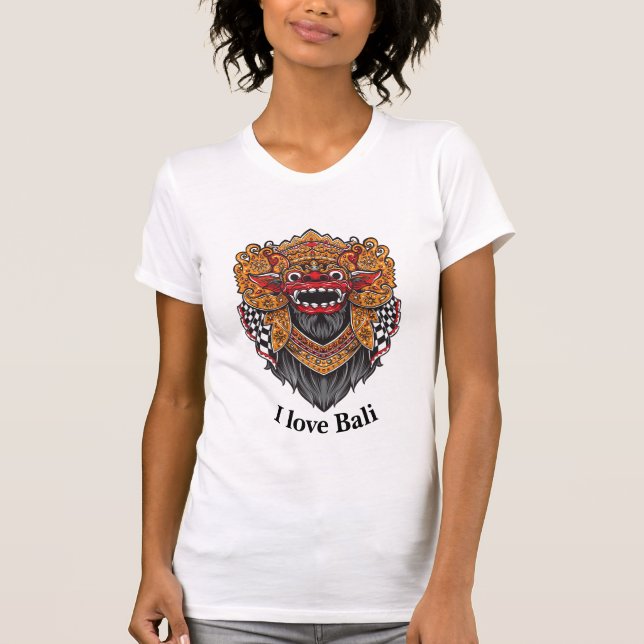 J'aime T-shirt femme Bali (Devant)