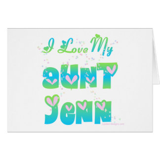 J'aime tante Jenn