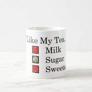 J'Aime... Thé noir avec 3 sucres Café Mug