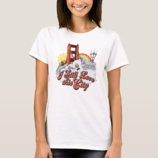 J'aime toujours le T-shirt féminin de San Francisc