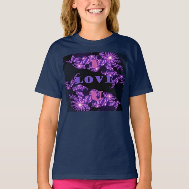 J'aime U Hakuna matata Toddler Long Sleeve TShirt (Devant)