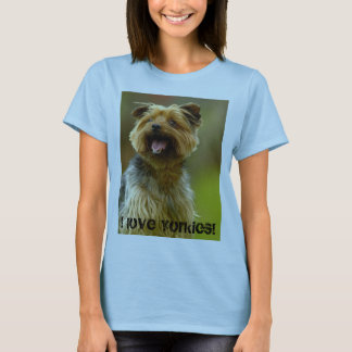 J'aime Yorkies ! T-shirt