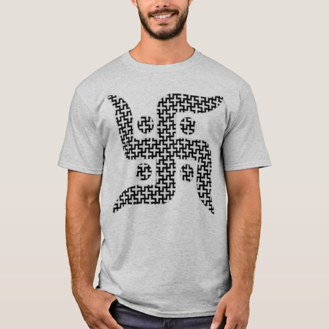 + Jain Hakenkreuz T-Shirt (Vorderseite)