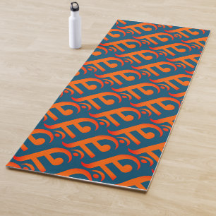 Jain Symbol für OM Yogamatte