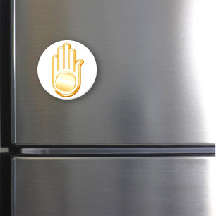 Jain Symbol Magnet