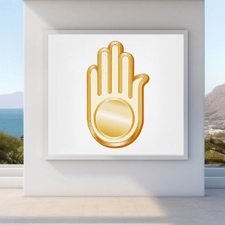 Jain Symbol Poster