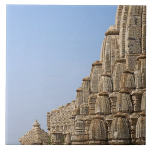 Jain-Tempel in Chittorgarh Fort, Indien Fliese