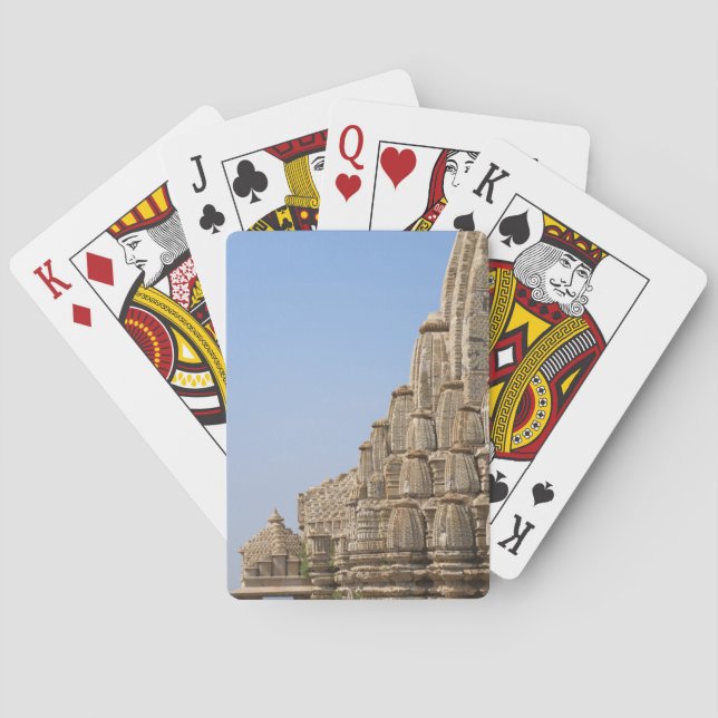Jain Tempel in Chittorgarh Fort, Indien Spielkarten (Rückseite)