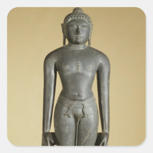 Jain Tirthankara, Parsvanatha, Rajasthan, Prat Quadratischer Aufkleber