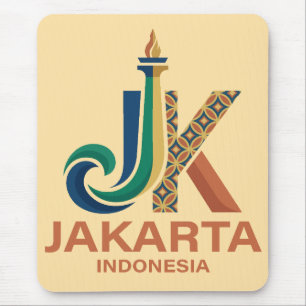 Jakarta Indonesien Südostasien Mousepad