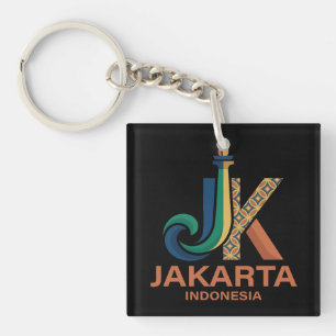 Jakarta Indonesien Südostasien Schlüsselanhänger
