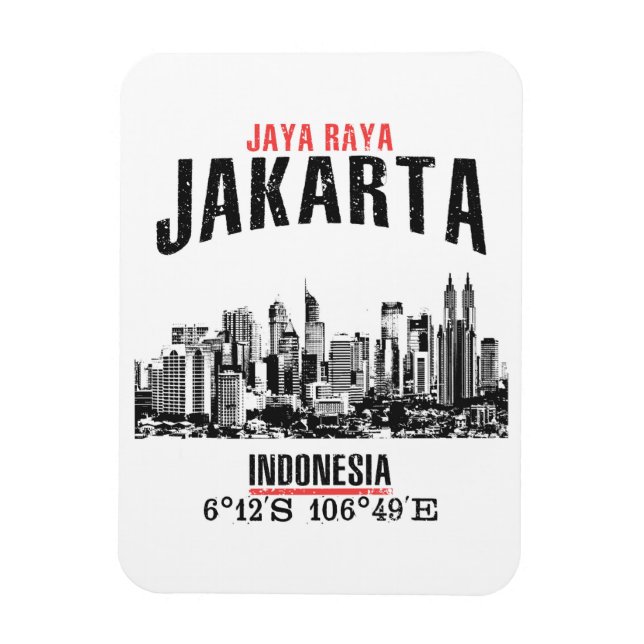Jakarta Magnet (Vertikal)