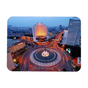 Jakarta-Stadtbild Magnet