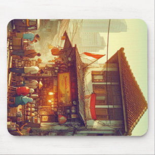 Jakarta Street Coffee Shop  Mousepad