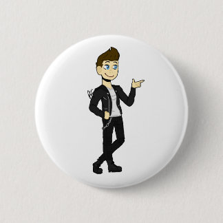 "Jake" cooler Typ in Lederjacke Button