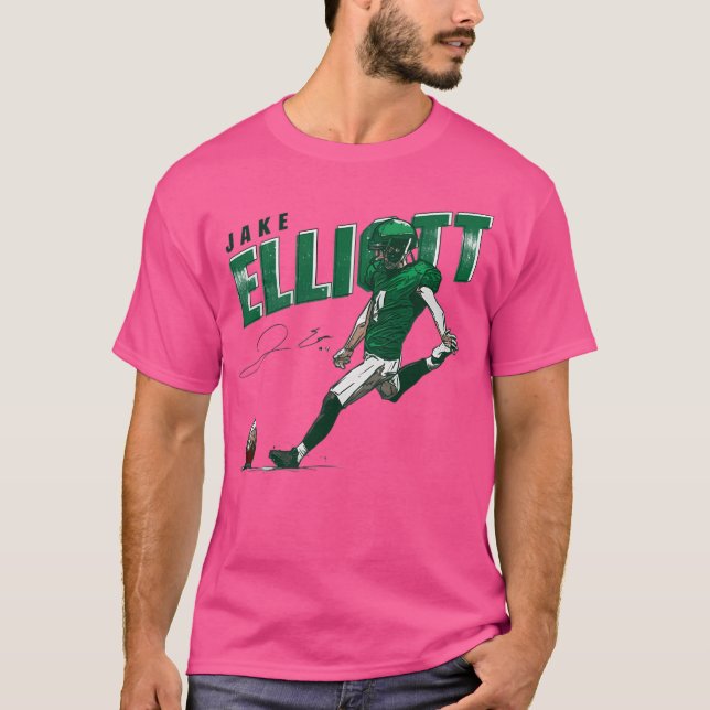 Jake Elliott Kick T-Shirt (Vorderseite)