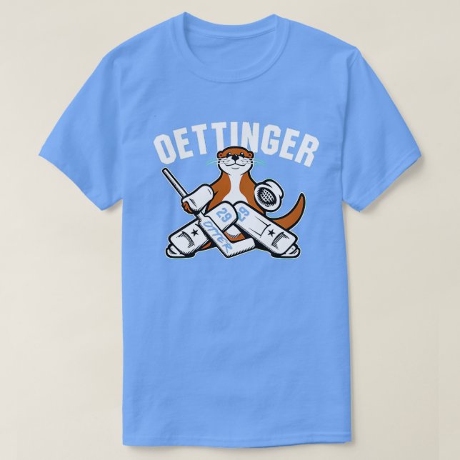 Jake Oettinger Otter TShirt 1 (Design vorne)