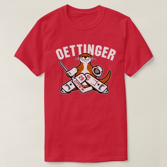 Jake Oettinger Otter TShirt 13 (Design vorne)
