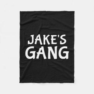 Jakes Gang Vorname Jake Junggesellenabschied Hochz Fleecedecke
