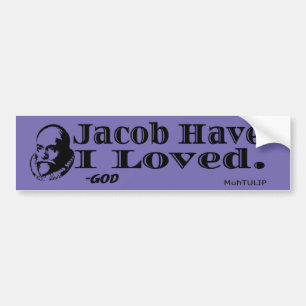 Jakob habe ich Autoaufkleber geliebt