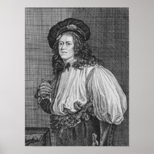 Jakob Hall, der berühmte Seil-Tänzer, 1792 Poster
