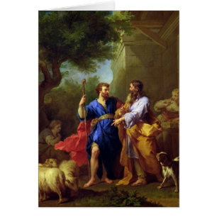Jakob und Laban, bis 1737