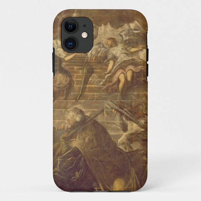 Jakobs Leiter (Öl auf Leinwand) Case-Mate iPhone Hülle (Rückseite)