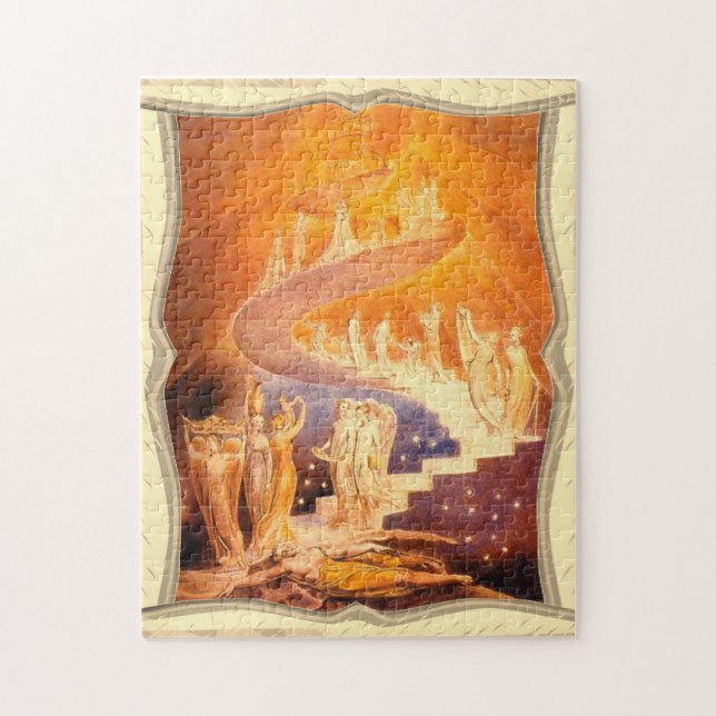 Jakob's Traum von William Blake (Vertikal)