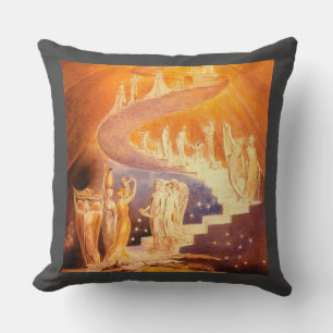 Jakobs Traum von William Blake Kissen