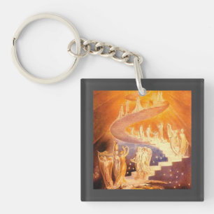 Jakobs Traum von William Blake  Schlüsselanhänger