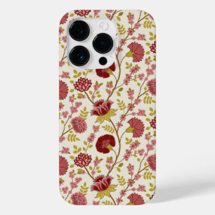 Jakobsbraun Muster Reds Pinks Gold Creme Case-Mate iPhone 14 Pro Hülle