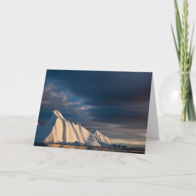 Jakobshavn Isfjord Grönland Karte (Vorderseite)