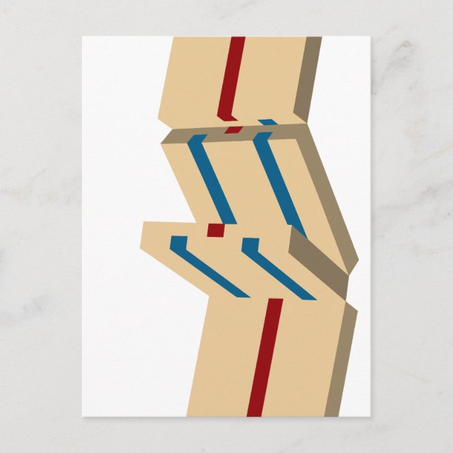 Jakobsleiter Postkarte (Vorderseite)