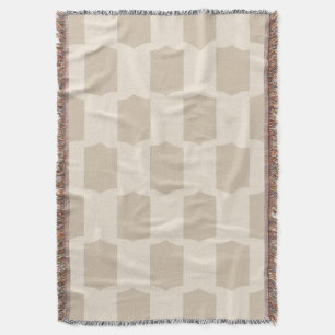 Jakobsmuschel-Raster-Cream-Sand & Staub Decke