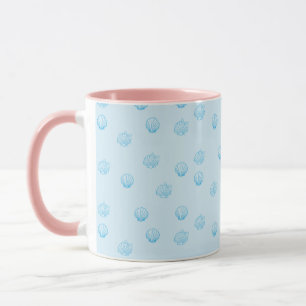 Jakobsmuscheln Umriss Minimalismus Tasse