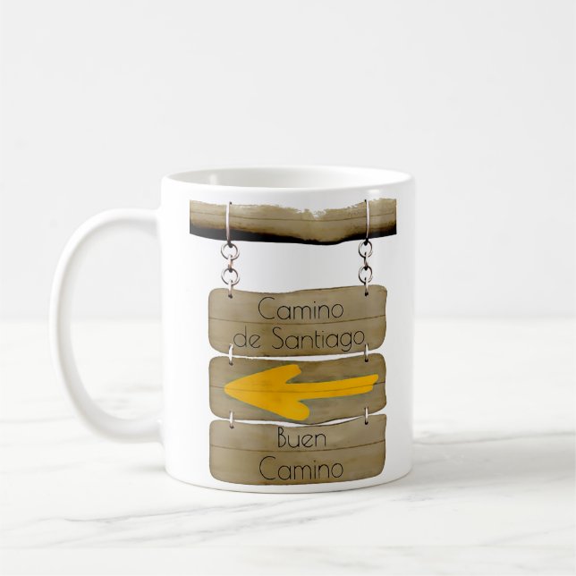 Jakobsweg Kaffeetasse (Links)