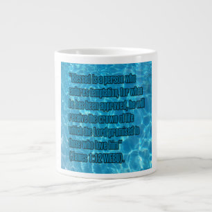 Jakobus 1:12 WEBU Becher Jumbo-Tasse