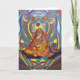 jalal ad-din rumi - 2010 als Grußkarte Karte