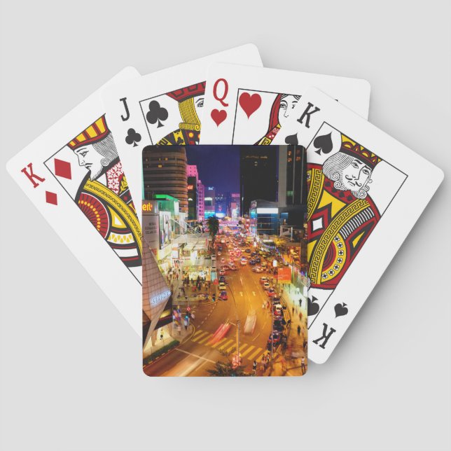 Jalan Bukit Bintang Spielkarten (Rückseite)