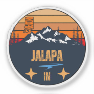 Jalapa, Indiana Aufkleber