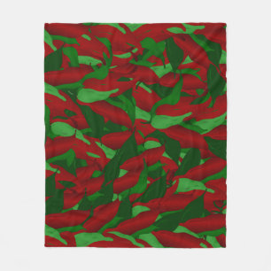 Jalapeno Fleece Blanket