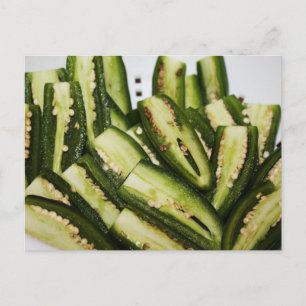 Jalapeno Halves Postkarte